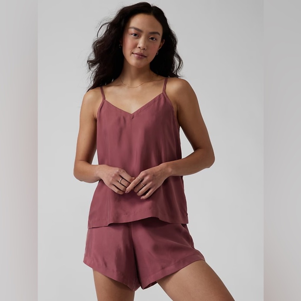 Athleta Tawny Rose Calm Cool Sleep Set
